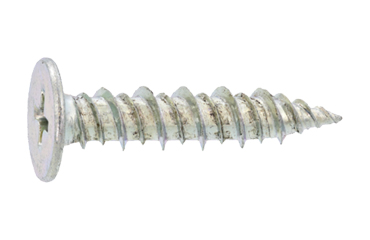 鉄(+)Tヘッドトガリ 万能タイプ 薄平頭(高＝0.9mm) (木下地用)(天野製作所)